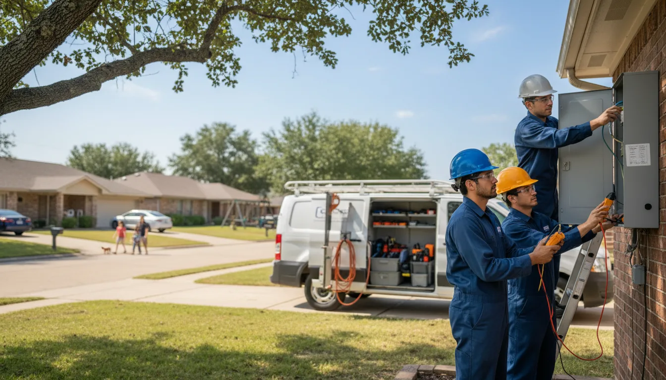 Certified electrician providing emergency electrical services in Parkers Prairie, MN